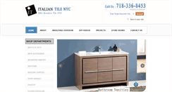 Desktop Screenshot of italiantilenyc.com